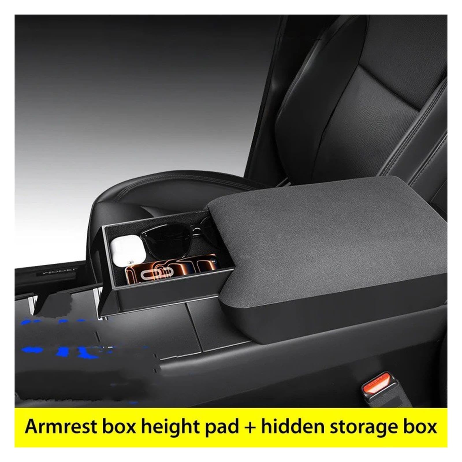 Caja Almacenamiento Aumento Altura Coche Para Tesla Para El Modelo Y