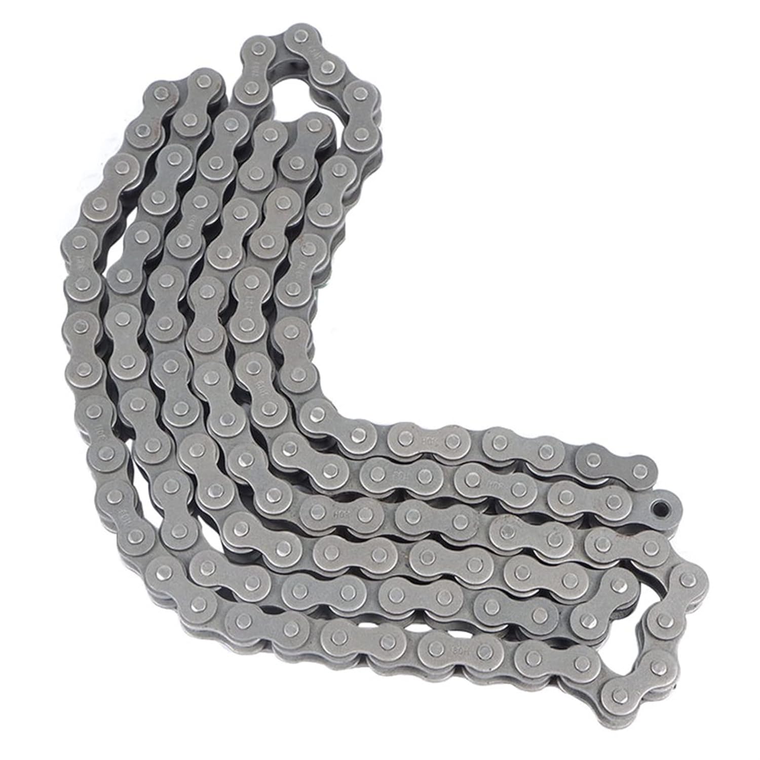 kimllier 80H Heavy Duty Roller Chain 10 Feet with 1 Connecting Links, Carbon Steel, 120 Links