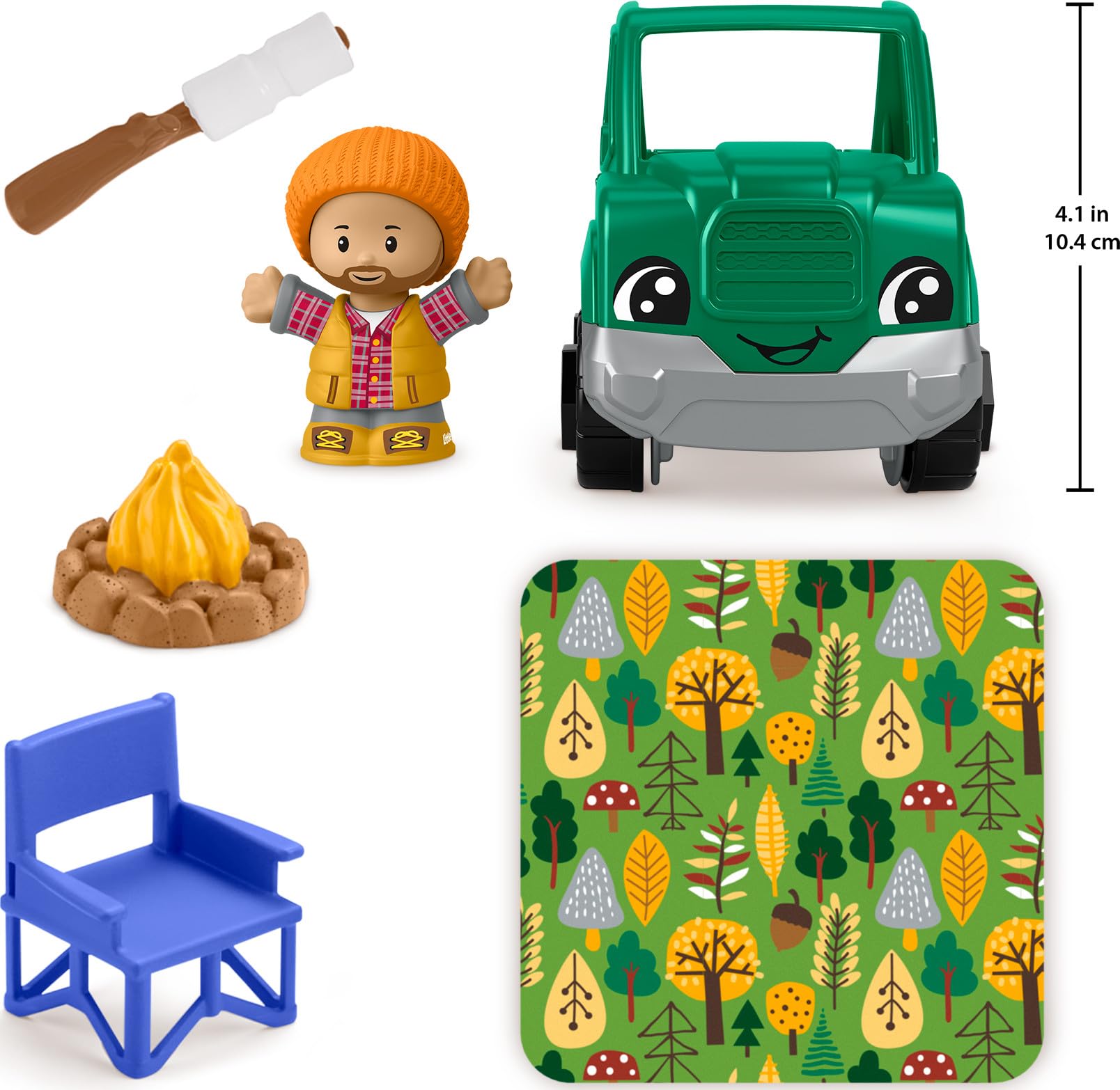 Amazon.com: Fisher-Price - Little People Time to Camp Set : Toys & Games