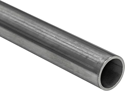 7/8" OD 304/304L Stainless Steel Tubing, 16 Gauge .065, Welded, A269, Mill ID, Bright Annealed OD - 8 Length