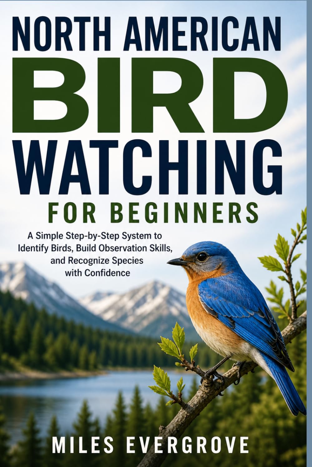 NORTH AMERICAN BIRD WATCHING FOR BEGINNERS: A Simple Step-by-Step System to Identify Birds, Build Observation Skills, and Recognize Species with Confidence