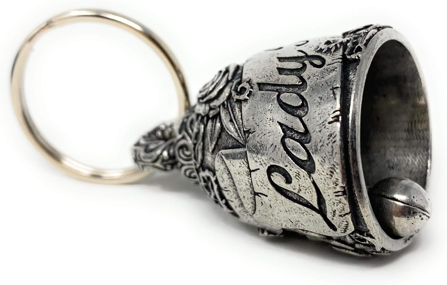Bravo Bells Lady Rider Bell - Biker Bell Accessory or Key Chain for Good Luck on The Road - Image 3