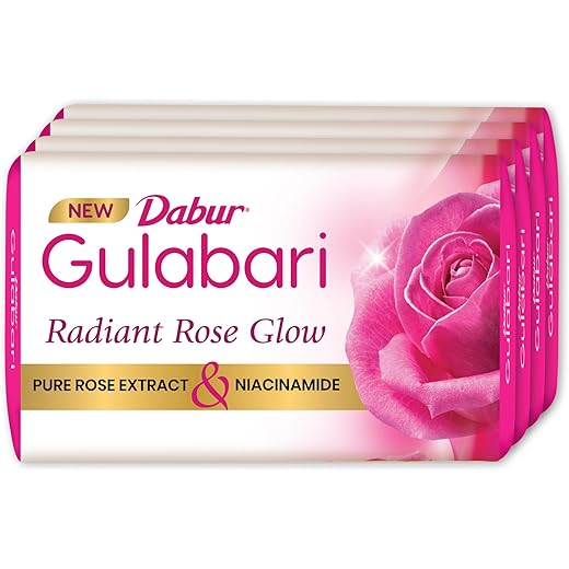 Dabur Gulabari Rose Soap - Radiant Skin 150g