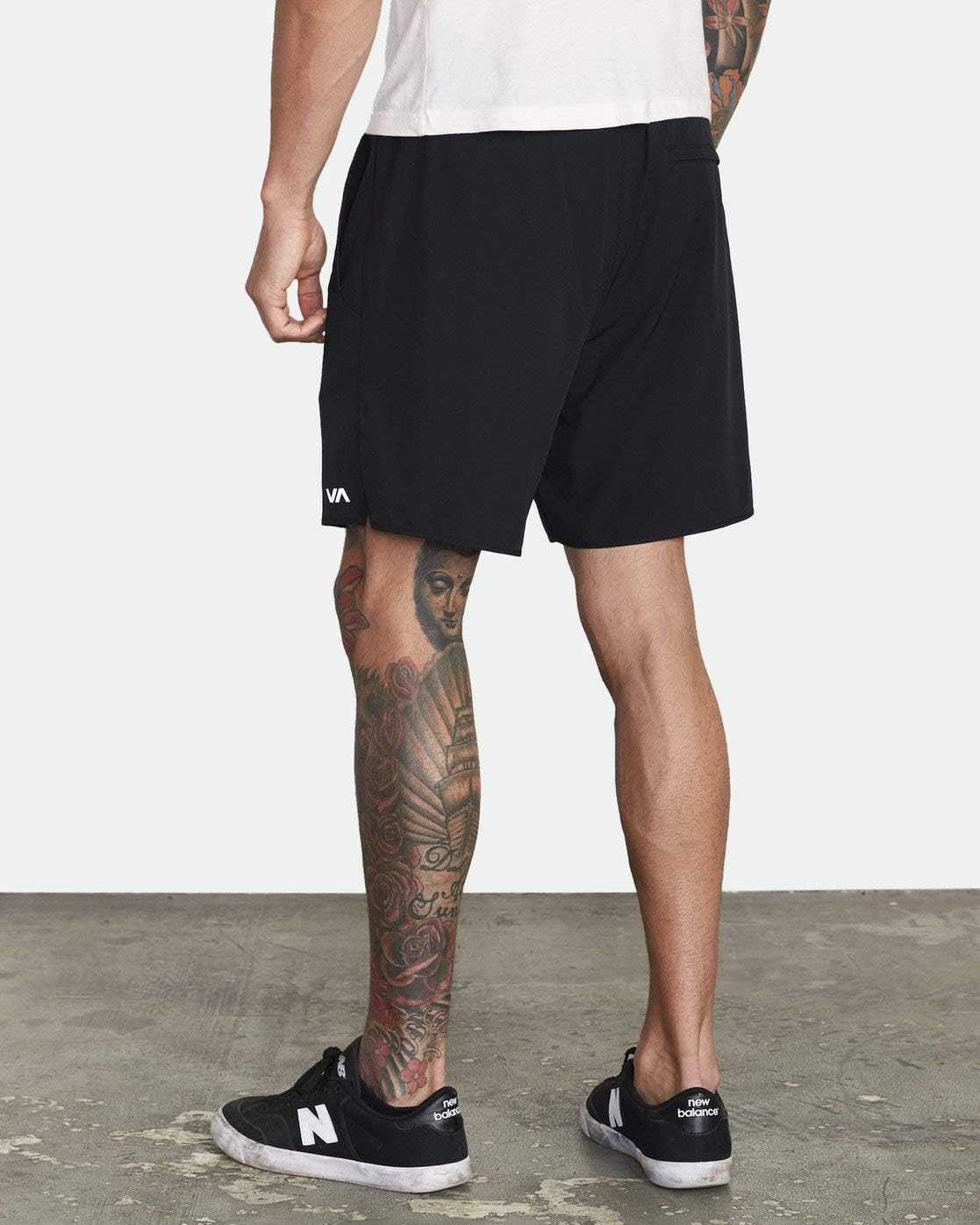 RVCA Men's VA Yogger Stretch Sports Shorts Workout Leisure Short