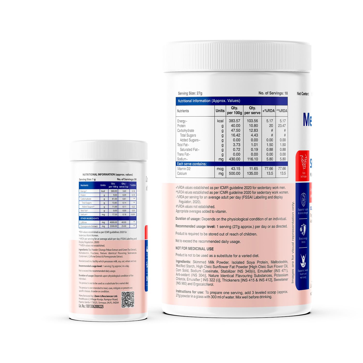 Nutraceutical Nutrition Combo | Protein Powder, Energy Mix & Shake — Amazon image 2