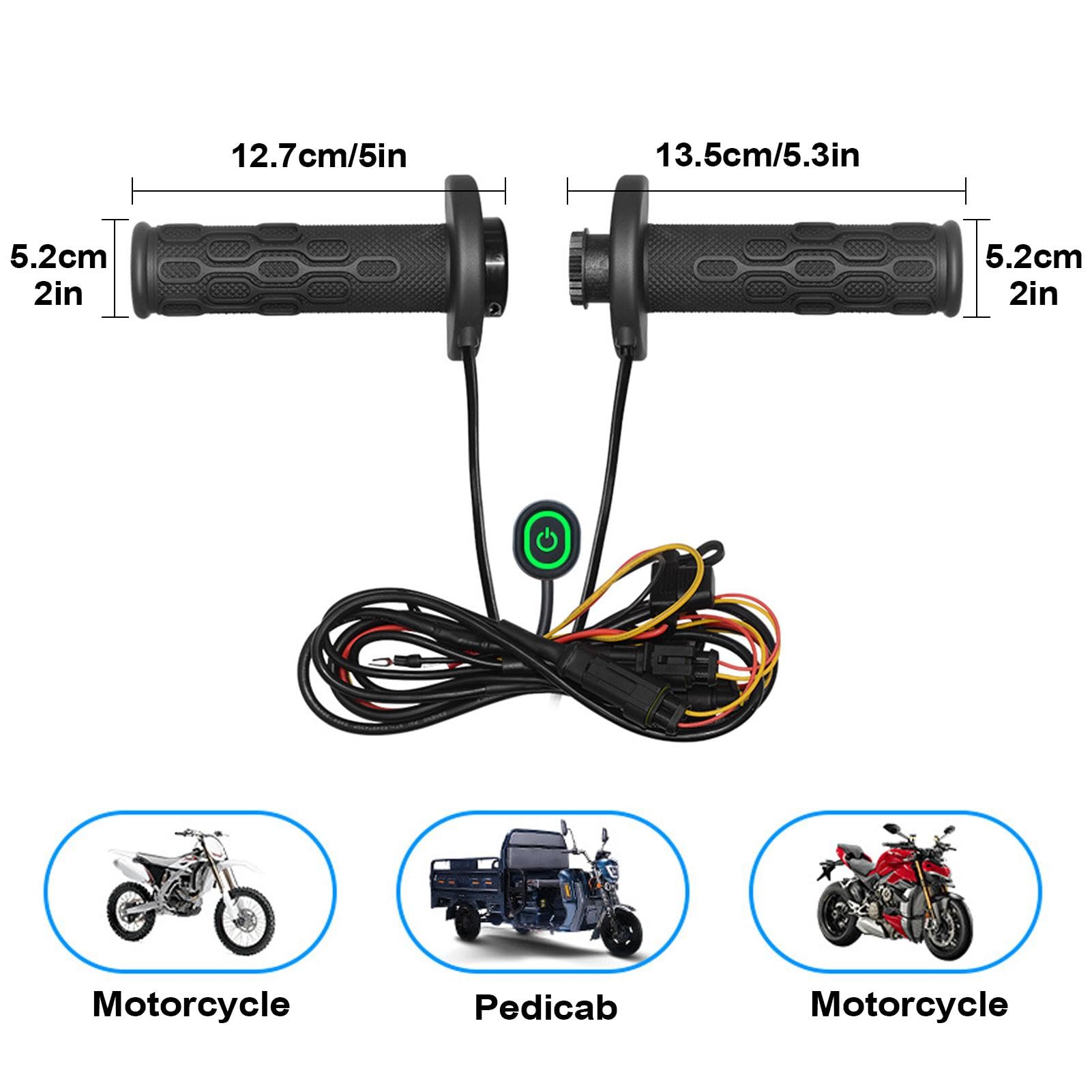 Manubri Moto Riscaldabili Manubrio Riscaldato E Regolabile | Coprimanopole Per Accessori Moto Invernali Scaldamanubrio E Manopole Riscaldate Guida Freddo Attrezzatura