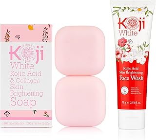 Koji White Jabón facial de ácido kójico + jab...