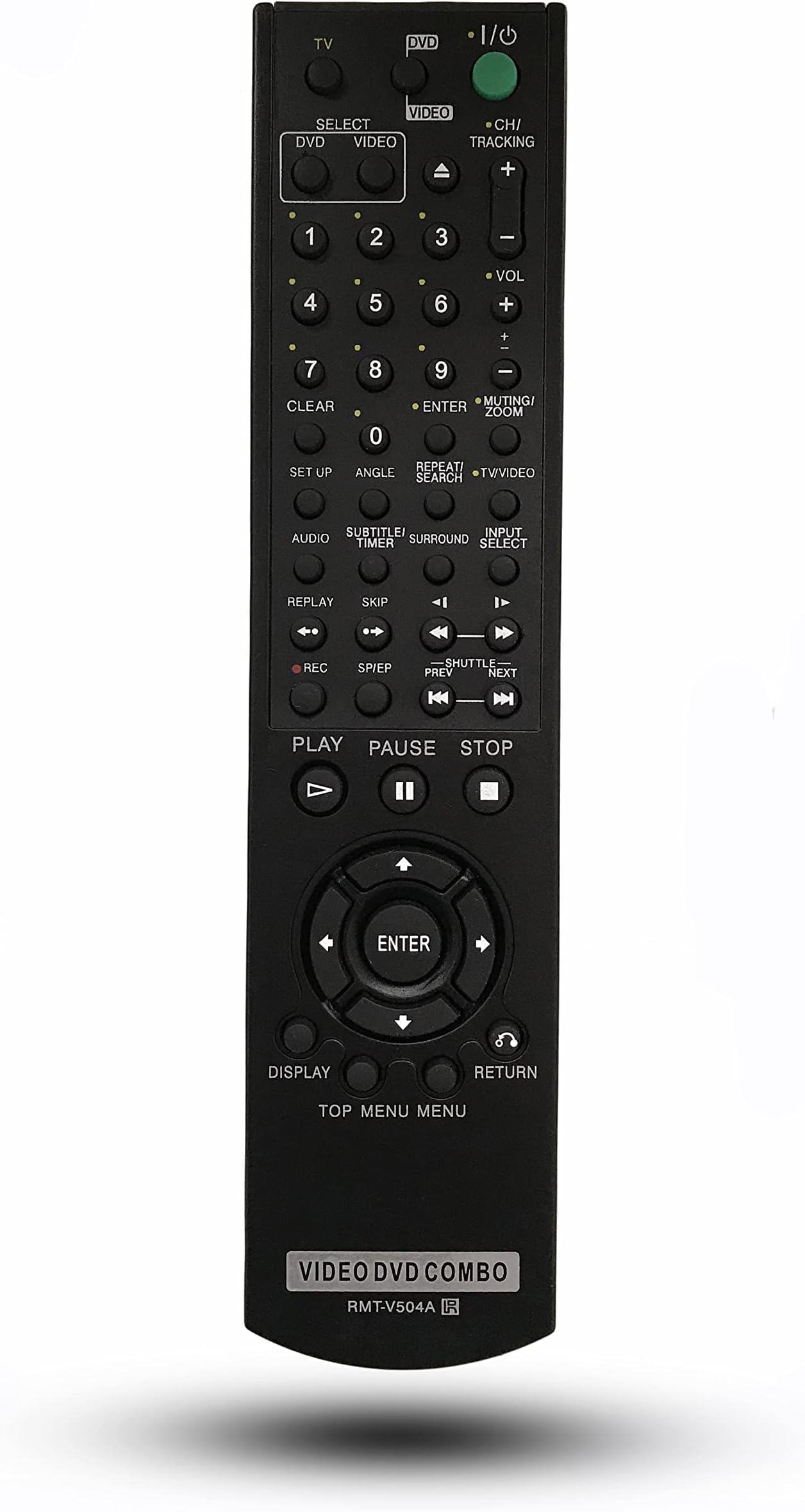 Replacement Remote Control for Sony DVD/VHS Combo Player SLV-D370P SLV-D380P SLV-D350P SLV-D360P SLV-D500P SLV-D281P SLV-D300P SLV-D560P