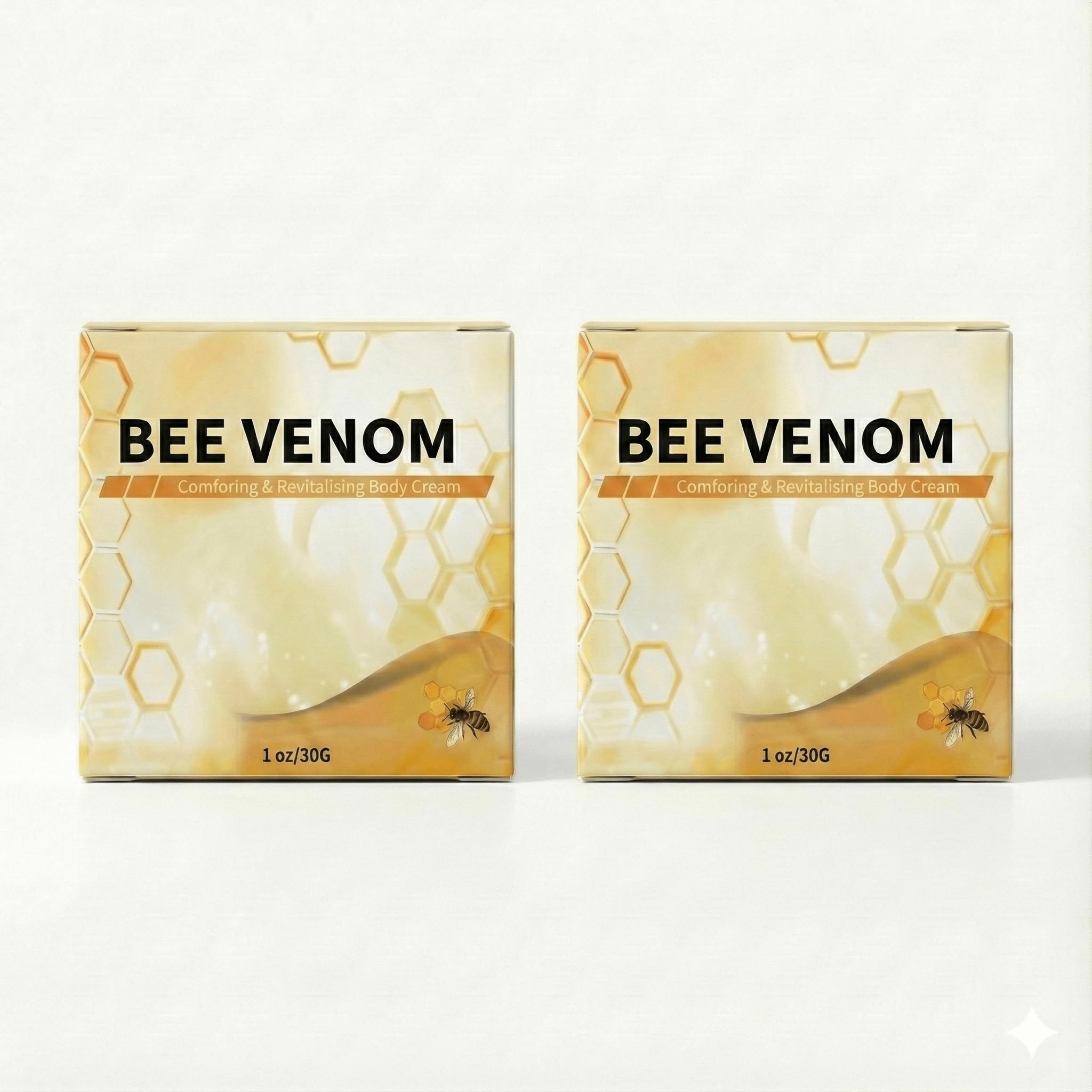 DEJIN 2Pcs Bee Venom Cream - Advanced Joint and Bone Cream for Neck, Waist, Back, Hand, Feet, and Leg