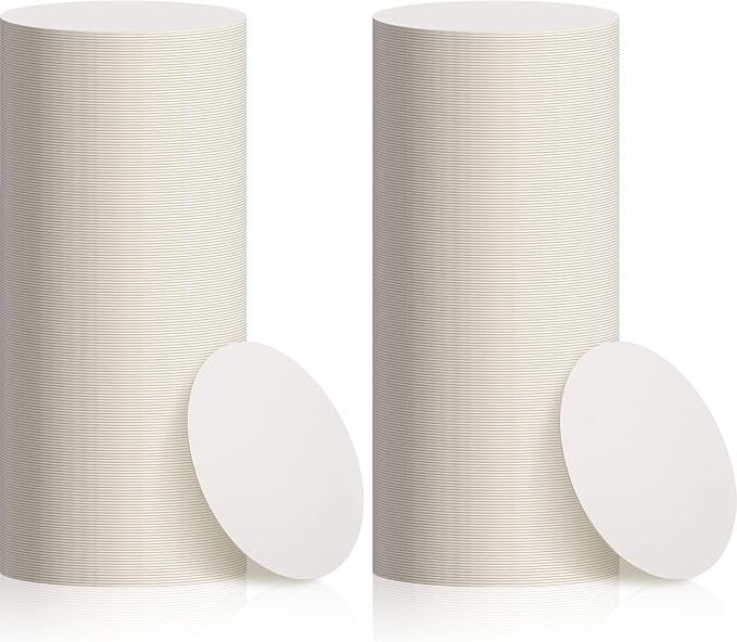 400 Pcs Disposable Paper Coasters Bulk, Cardboard Coasters