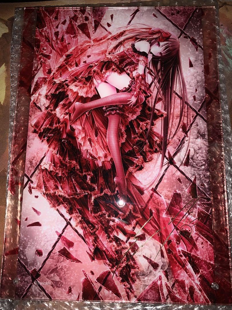 てぃんくる版画 RED ROSE WORLD-SPECULAR COLLAPSE