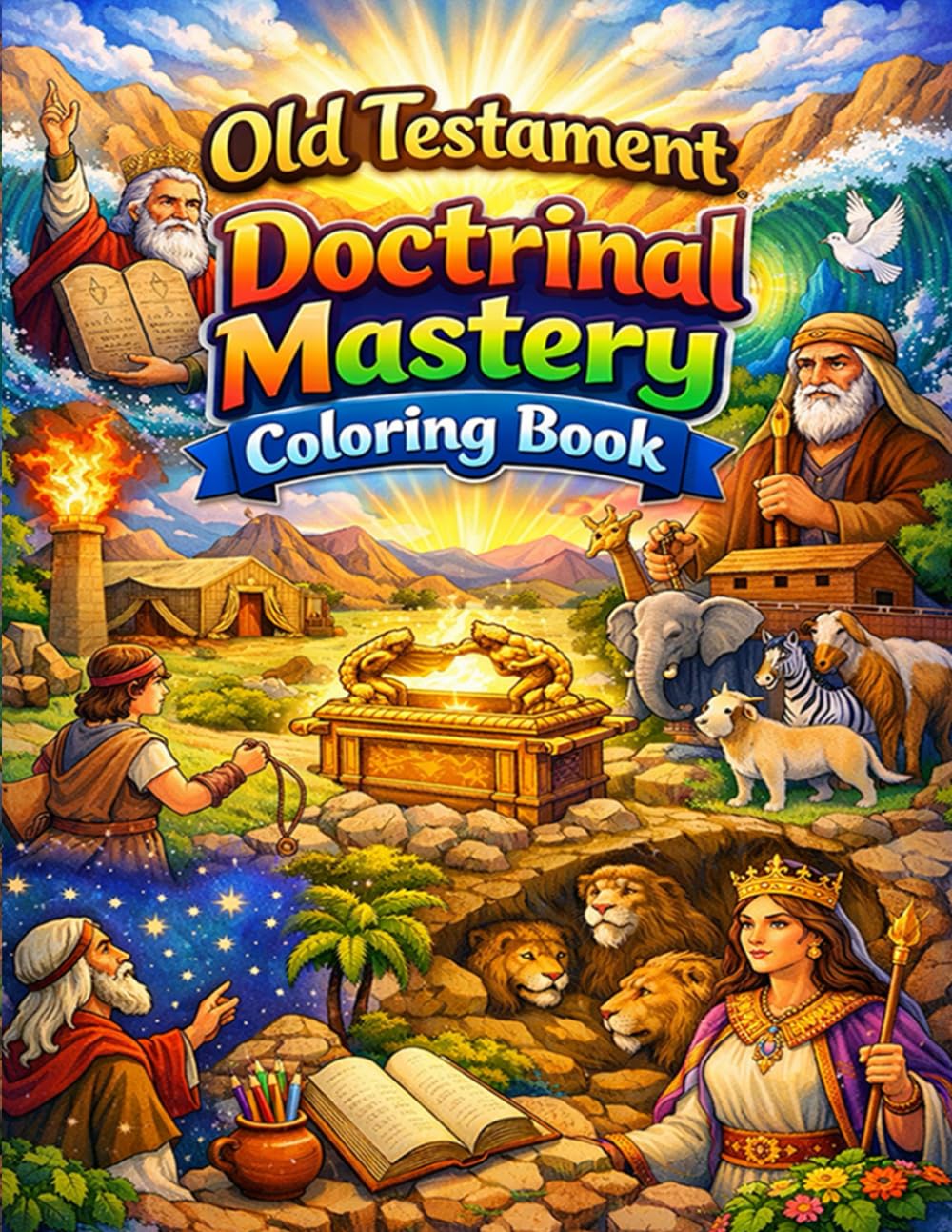 Old Testament Doctrinal Mastery Coloring Book