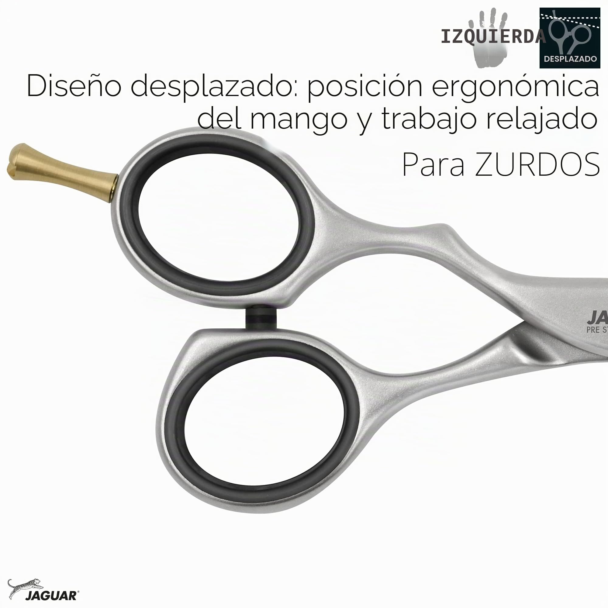 Jaguar Jaguar Pre Style Relax Left para uso profesional para mejorar el rendimiento en cada uso con diseño funcional y acabado fiable