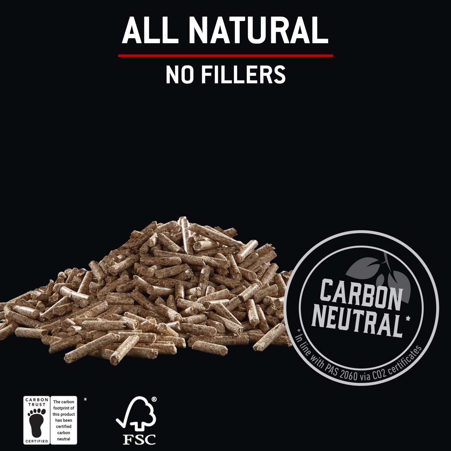 Weber Holzpellets - Grillacademy Blend (8kg), perfekt zum Räuchern von Gemüse, Fisch und Allen Fleischarten, Allrounder 100% natürliche Holzpellets, FSC zertifiziertes Holz (18294)