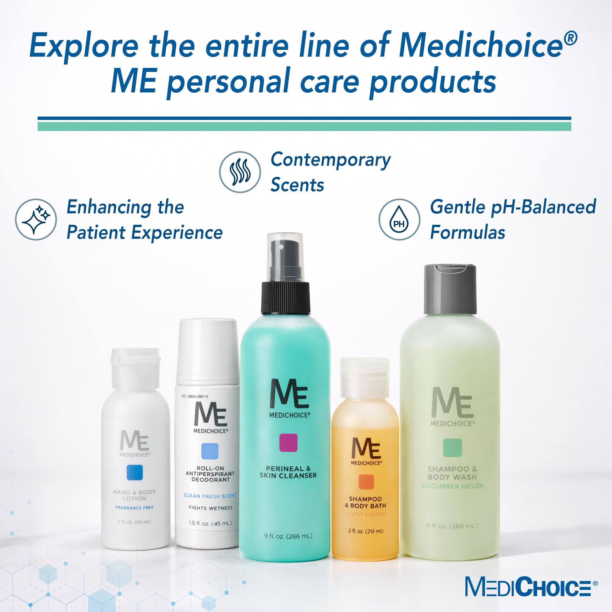 Amazon.com : MediChoice Shampoo and Body Wash - 2 in 1 Bath Gel, 2