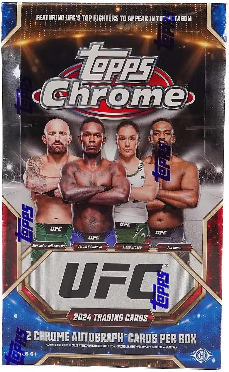2024 Topps Chrome UFC hobby box