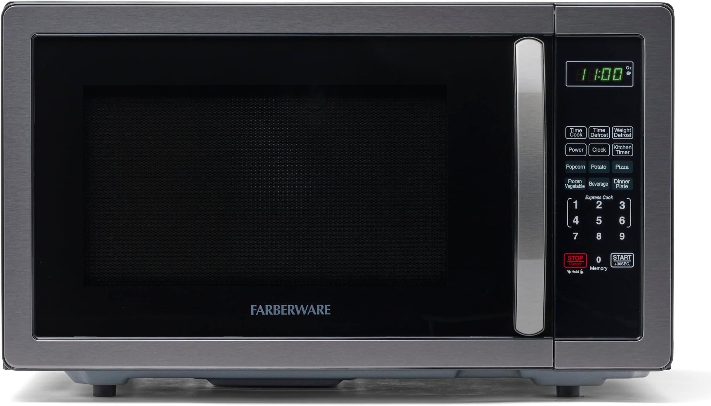 Farberware Microondes de comptoir 1100 W, 0,3 m³ Four à microondes intelligent avec