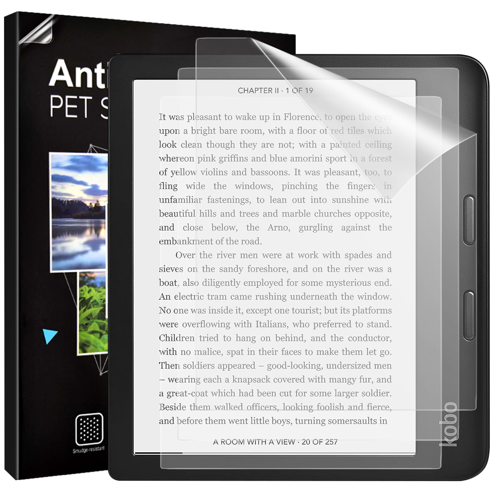 2 Unids/lote De Vidrio Templado Para Kobo Libra H2... – Grandado