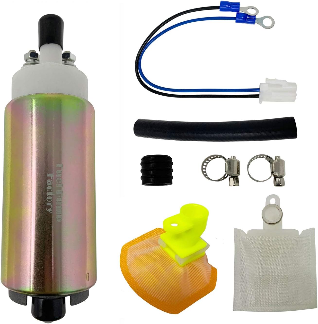 Fuel Pump for Suzuki GSX 1400 2001-2008, Replaces 15100-42F01 GSX-R600 2001-2003, 15100-35F20 GSX-R750 EFI 1996-2003, 15100-33E60, 15100-35F20 V-Strom 1000 (DL1000)(Model K2/K3) 02-06