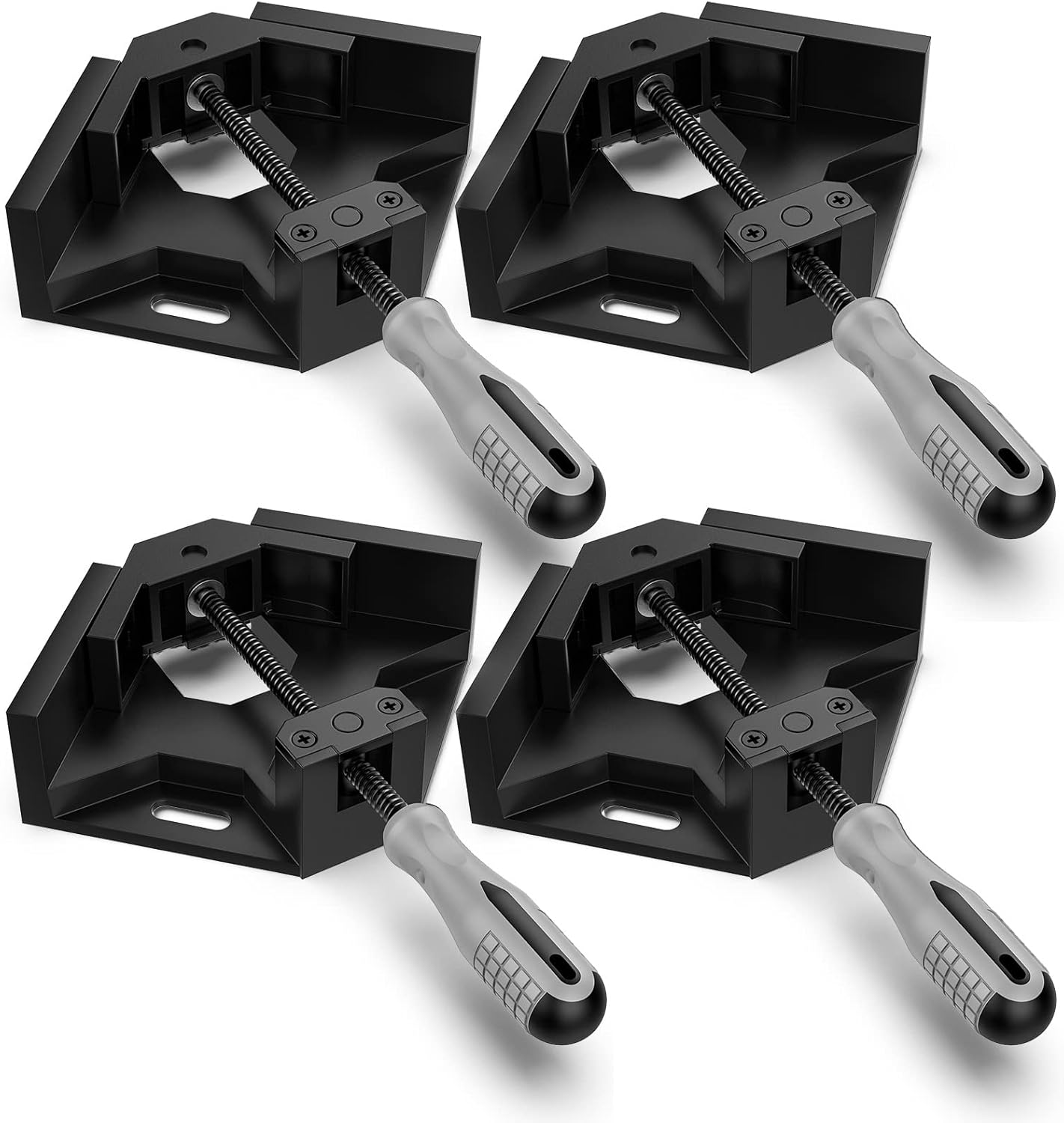 Right Angle Clamp, Housolution [4 PACK] Single Handle 90° Aluminum