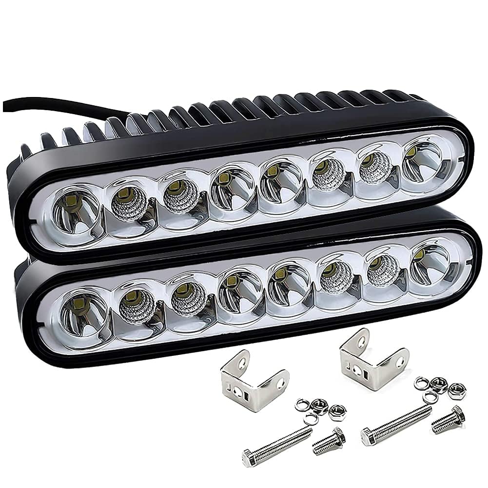 Amazon.co.jp: X-STYLE 40W LED作業灯 広角 狭角 兼用 一体型 LED