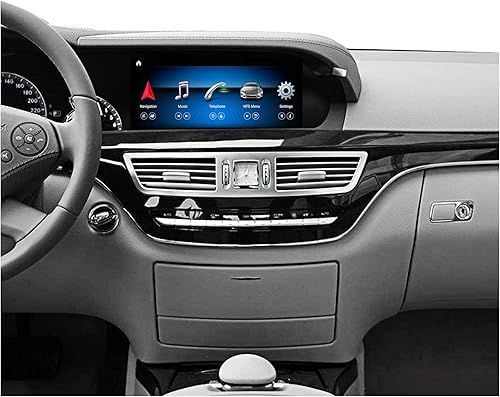 Miniatura 7 de MekedeTech 10.25 '' Android 10 8 Core 4+64G Radio de coche reproductor multimedia navegación GPS para Mercedes Benz S W221 W216 CL 2005-2013 unidad