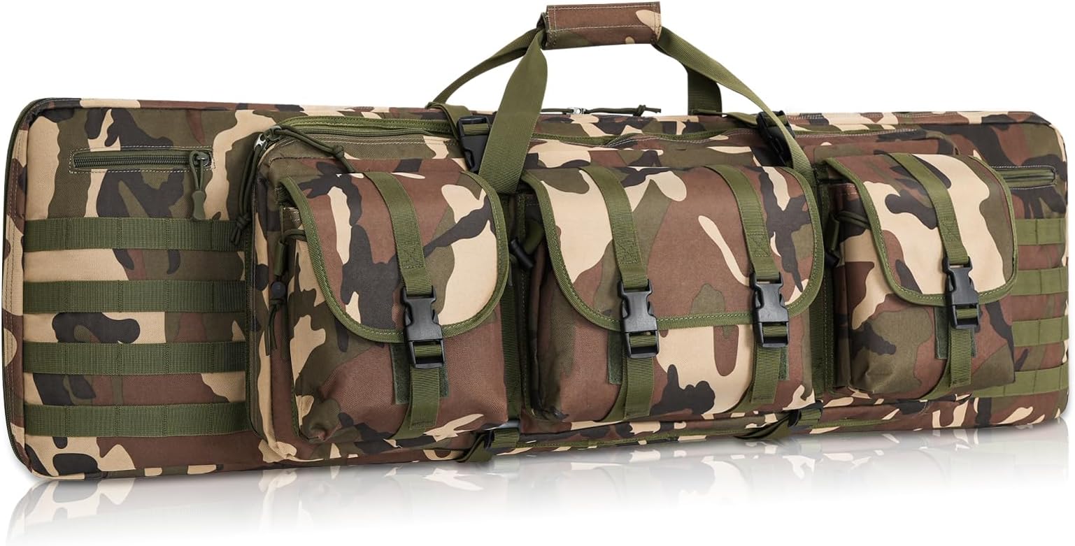 DULCE DOM Soft Double Rifle Bag, Gun Case Storage & Transportation, Long Gun ...