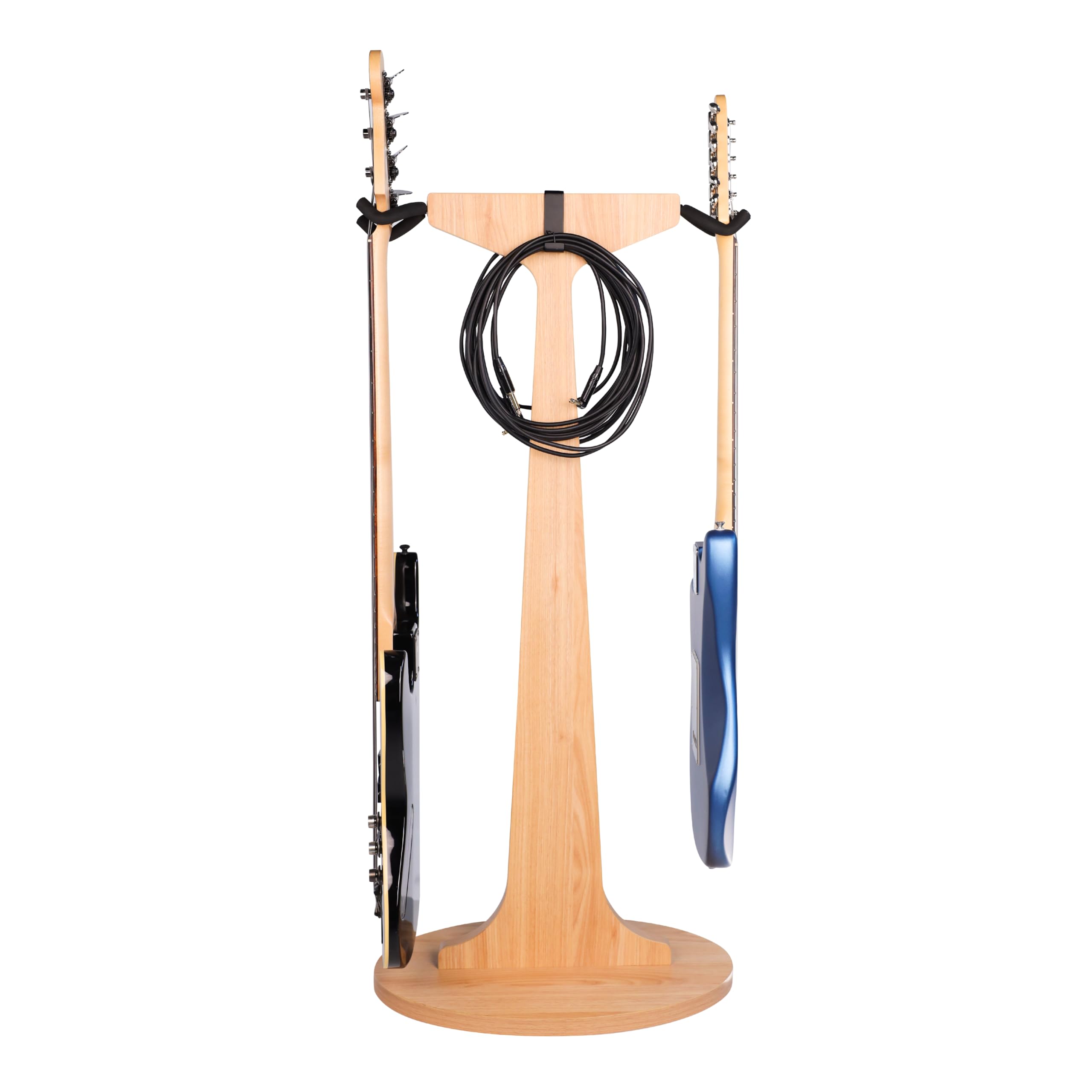 Gator Frameworks Elite Series Doppel-Gitarrenständer, Ahorn Natur (GFW-ELITEGTRHNGSTD-2X-MPL)
