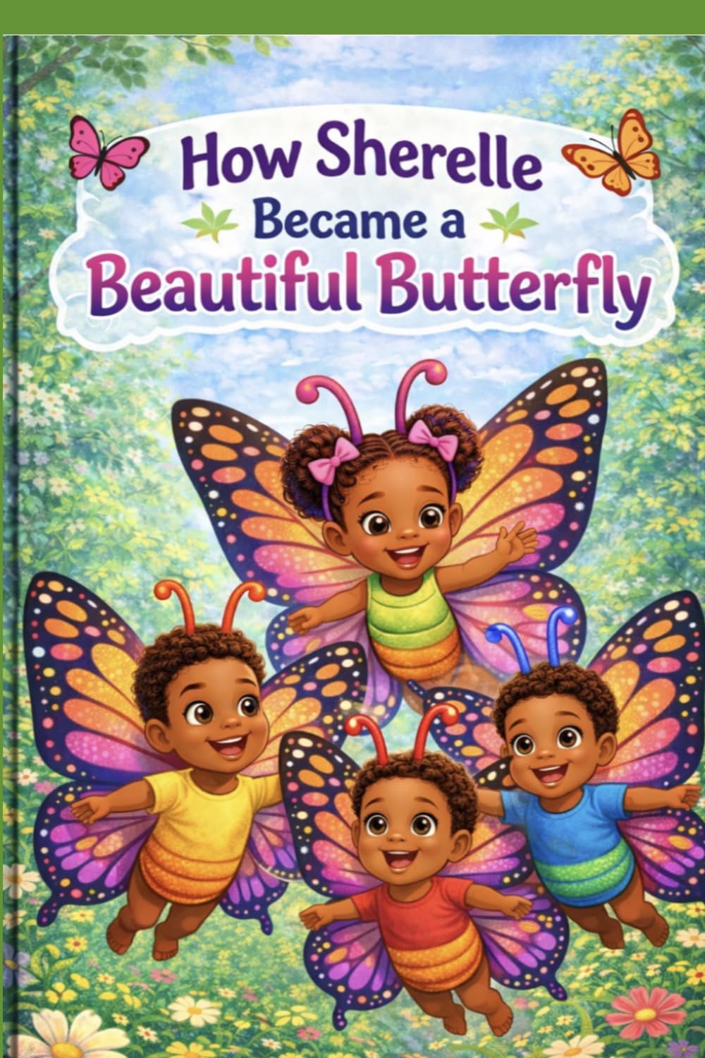 How Sherelle Became A Beautiful Butterfly: child book