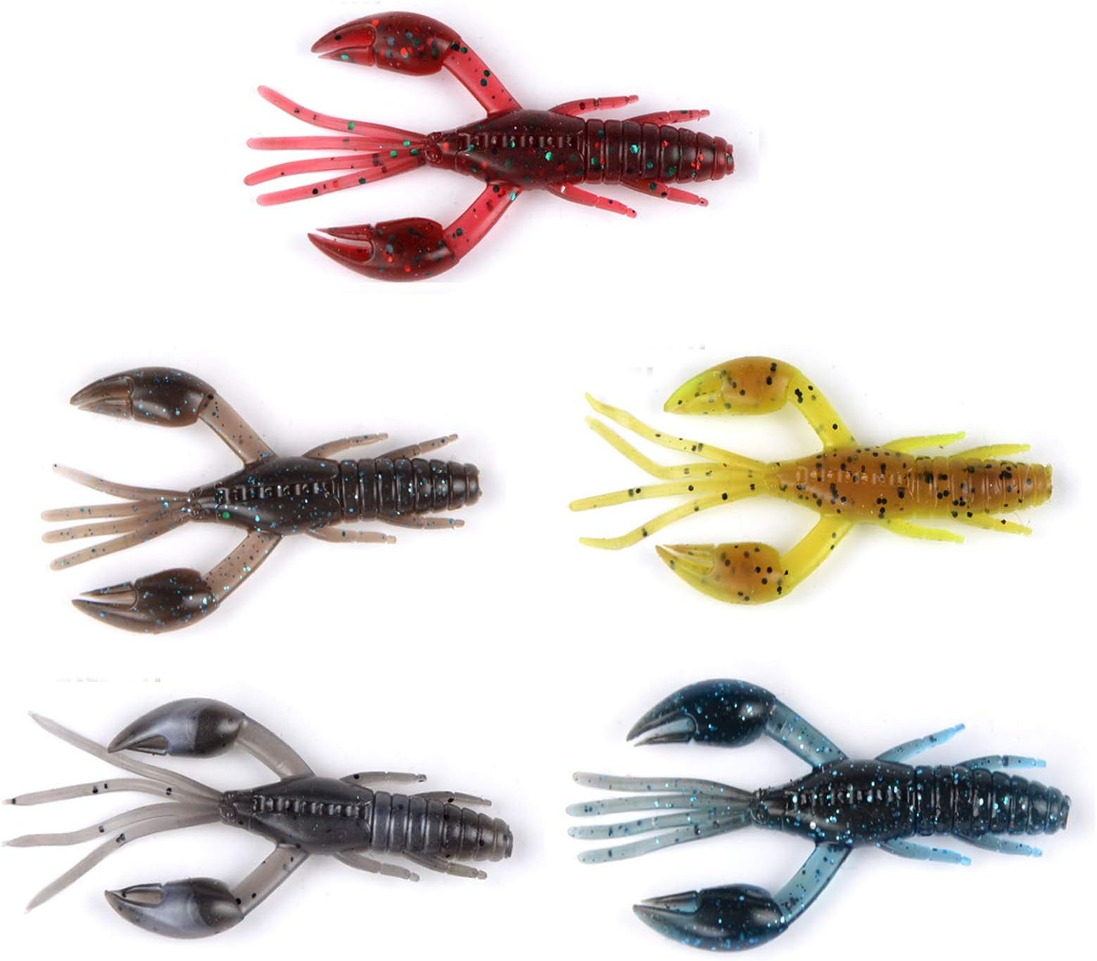 PVC Crawfish Crayfish Soft Swimaits(PVC, 0.07/0.15/0.27oz,1.97/2.56/3.15inch,3size Option)
