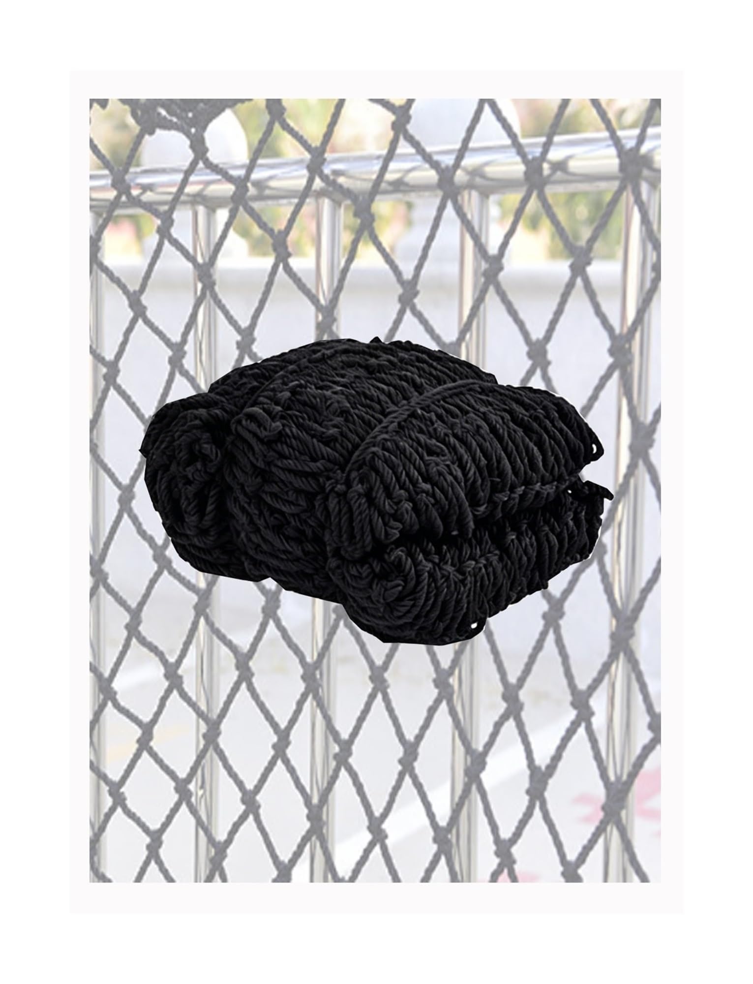 Filet en corde 14mm haut de gamme résille pour escalier et balcon robuste extérieur
