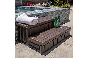 XtremepowerUS Universal Premade Outdoor Steps