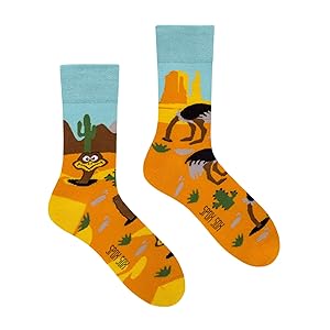 Spox Sox Casual Unisex – mehrfarbige, bunte Socken für Individualisten