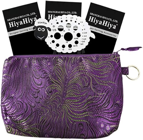 Miniatura 6 de HiyaHiya Juego de agujas para calcetines, afiladas de 6 pulgadas de doble punta