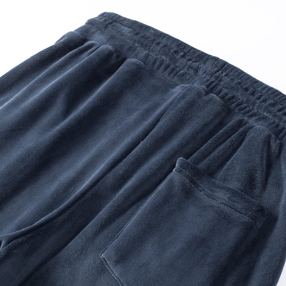 TONY BACKER Tuta Uomo In Pile Sportiva Con Chiusura Zip Completo Tuta In Casa