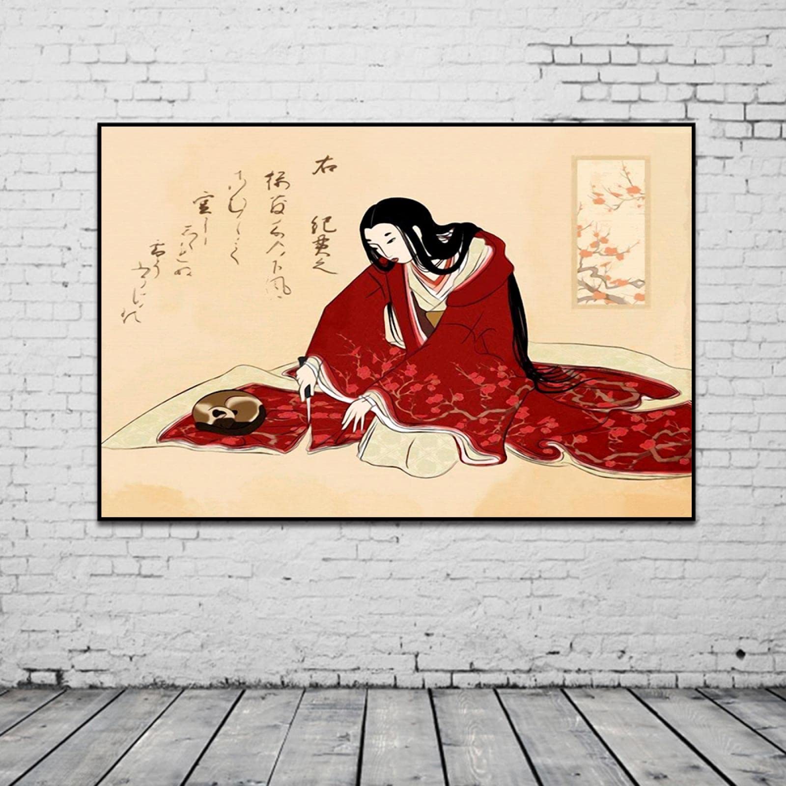 japanese painting woman cutting dress cat Japanese Poster and Print Geisha wWith Cat Cutting Kimono Canvas Painting  Girl Wall Pictures for Living Room Home Decor 70x90cm（27x35in） Frameless :  Amazon.com.au: Home