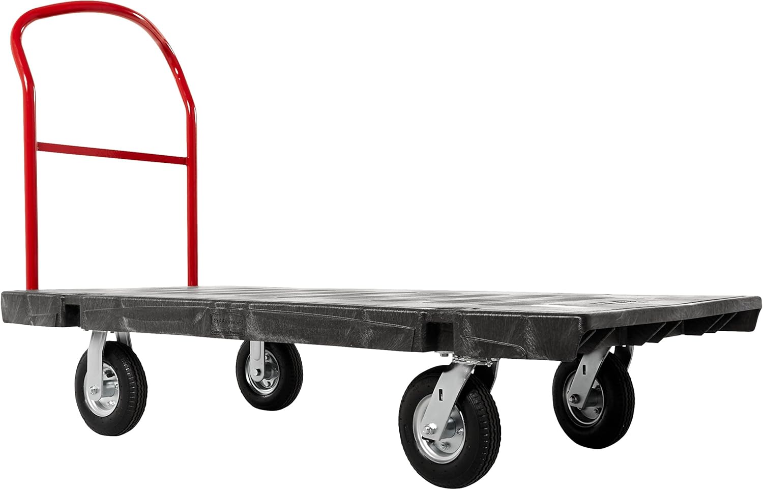 Rubbermaid Commercial Heavy-Duty Platform Truck, 2,000 lbs. Capacity, FG446600BLA : Everything Else