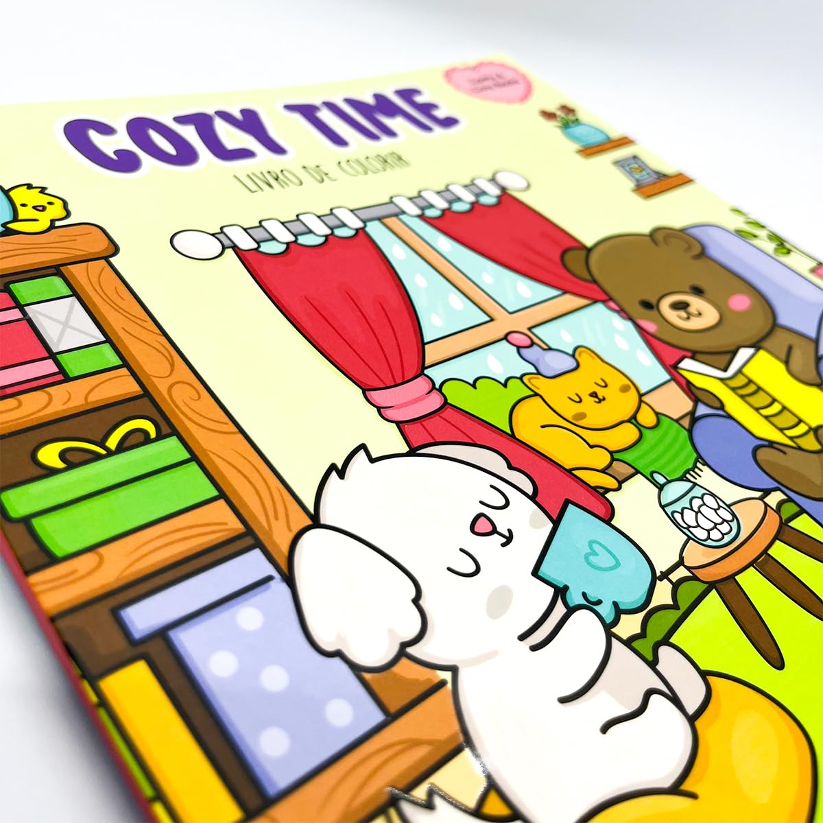 Cozy Time - Para Colorir Cozy Time - Para Colorir