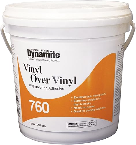 Gardner-Gibson Adhesivo de vinilo 760 sobre vinilo para revestimiento de pared