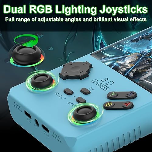 Miniatura 3 de RegiisJoy Nueva consola de juegos portátil V40 Max 2025, 40000 juegos, pantalla IPS de 4 pulgadas, consola de juegos retro, 256G 4000 mAh, mini