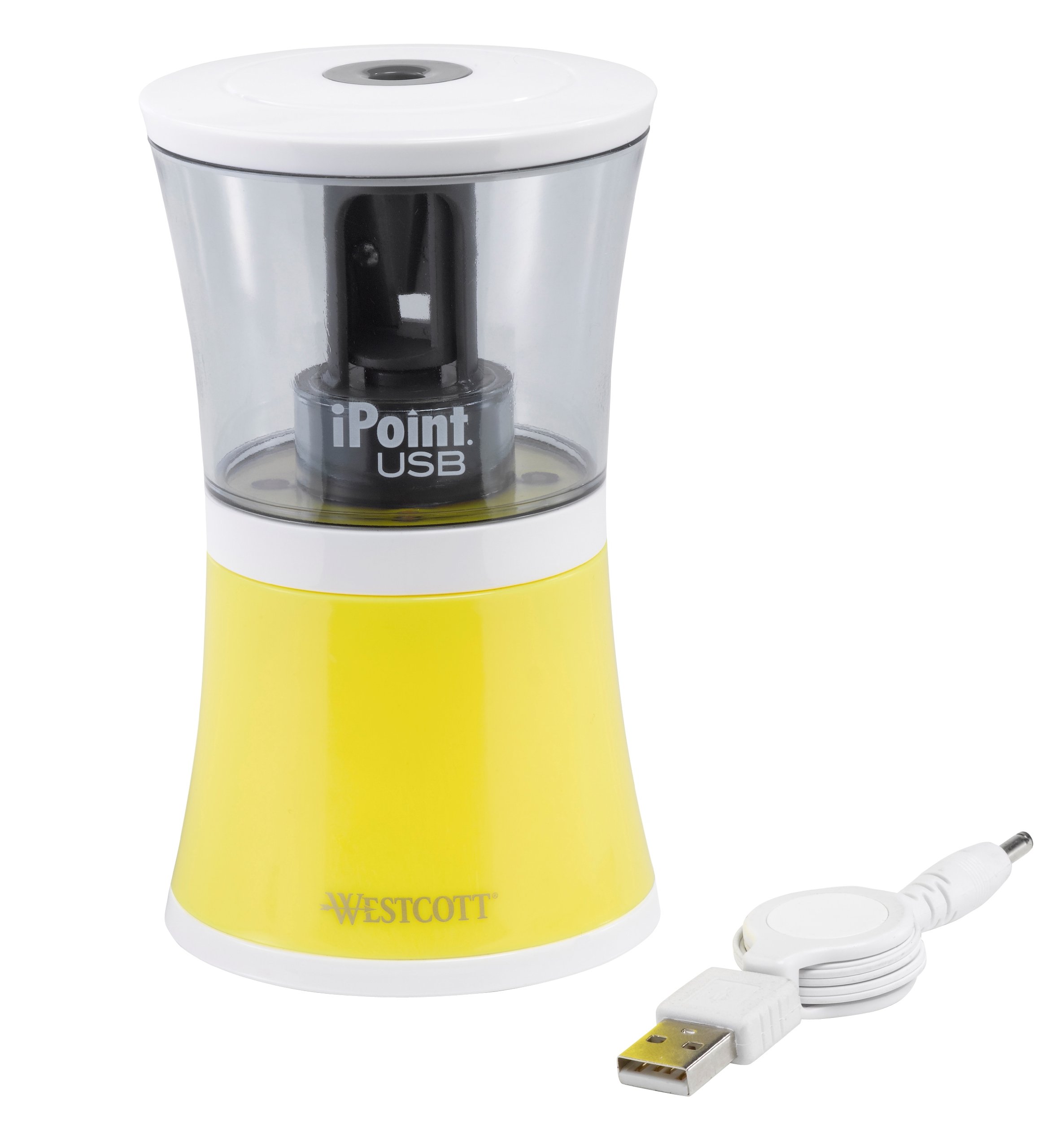 Westcott Clusters Ipoint - Sacapuntas con batería y USB