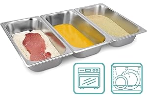 Navaris Breading Trays Set: Your Culinary Cooking Companion