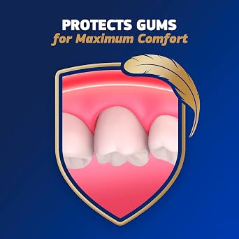 Fixodent Pure Strength Secure Denture Adhesive 2.4oz (Pack of 4)