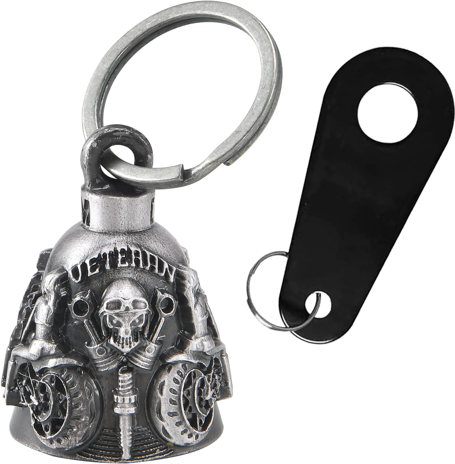 Dream ApparelMotorcycle Bell for Bikers Women Men W/Hanger, Biker Bell for Riders, Good Luck Riding Bell Moto Accessories