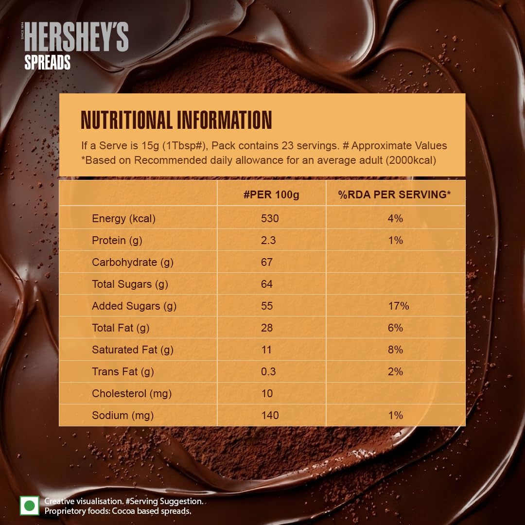 Hershey's Spreads Cocoa, 350g 1