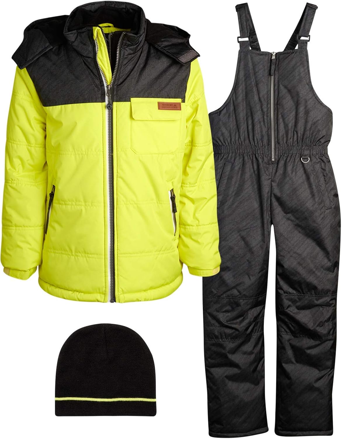 iXtreme Boys’ Snowsuit – 2 Piece Heavyweight Insulated Ski Jacket and Snow Bib (4-18): Clothing, Shoes & Jewelry
