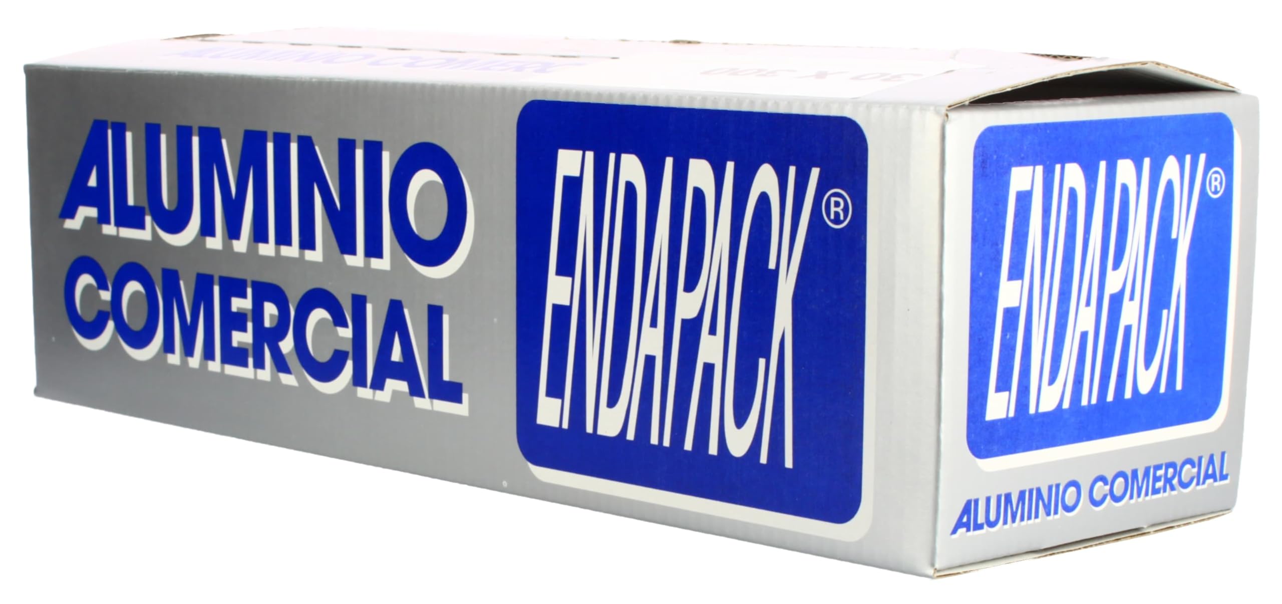 Monouso | 1 Rollo de Aluminio, 40cmx300m, 4kg, Papel Aluminio Profesional, con Dispensador, Bobina, Embalaje, Protección de Alimentos, Cocina, Peluquería.
