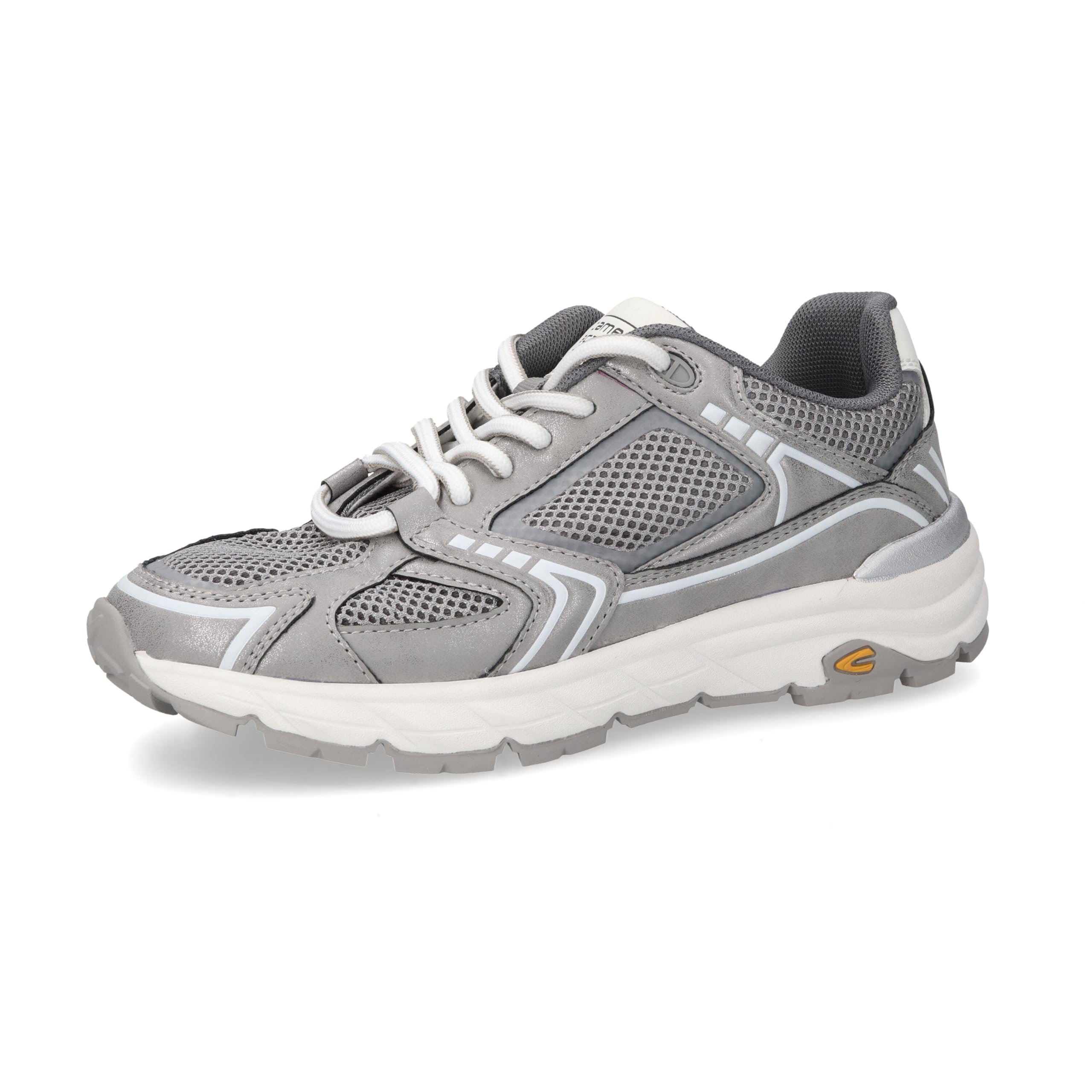 camel active Women's 54MWN11-107550 Trainers, Silver, 41 EU