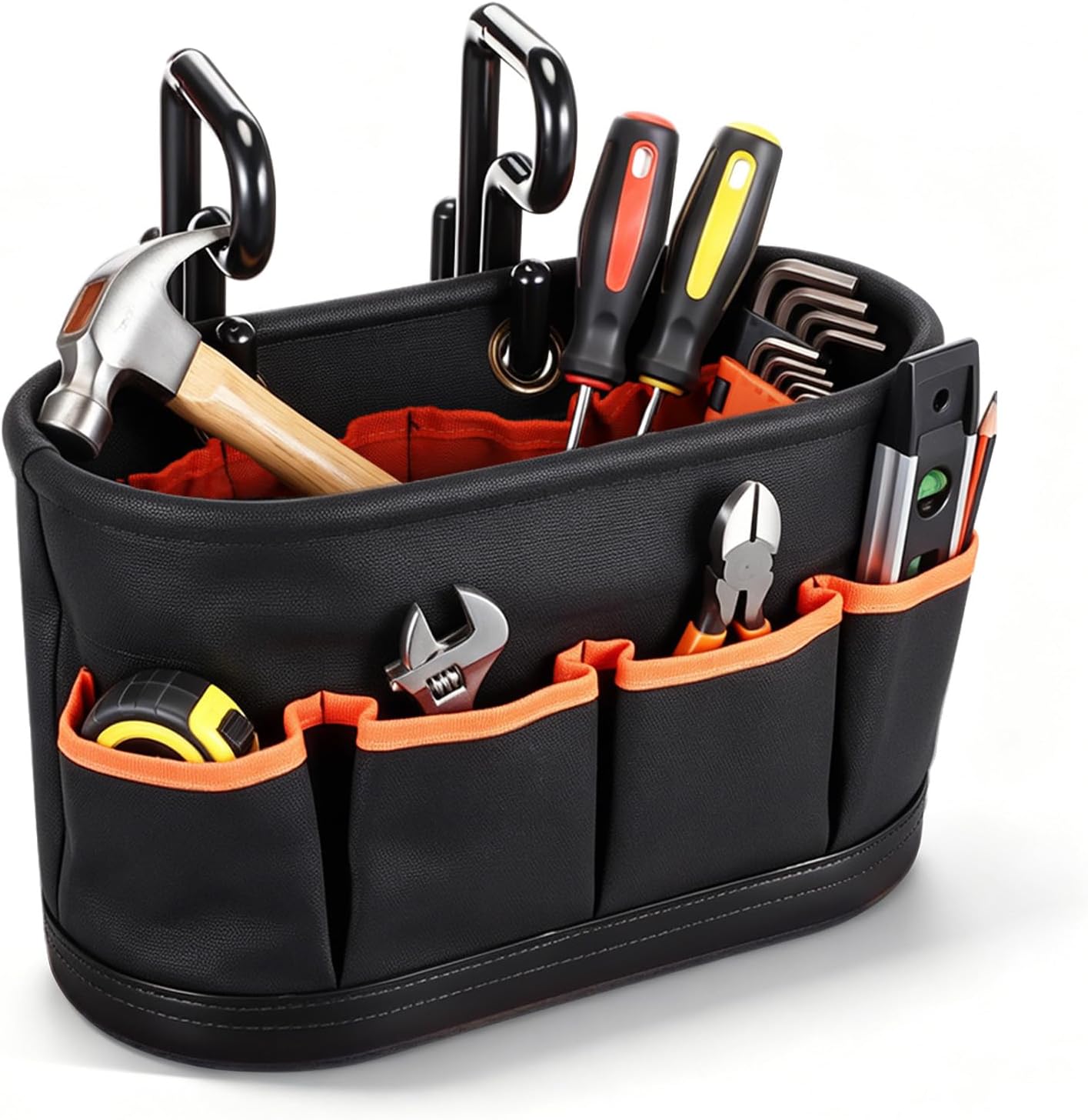 Bucket Truck Accessories, Tool Bag Organizer with 2 Hook, 1 Pcs