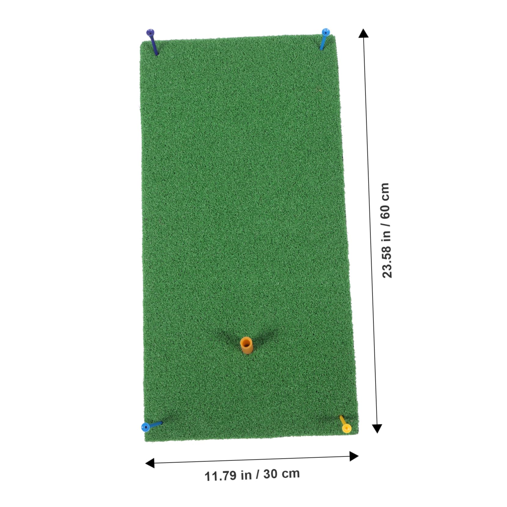 KICHOUSE Golf Training Aid 30 * 60cm Hitting Pad Professional Golf Turf Swing Mat